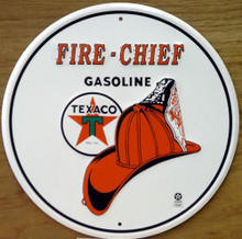 TEXACO FIRE CHIEF GAS SIGN