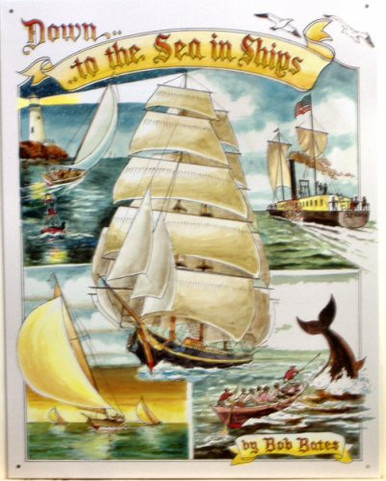 TO THE SEA SAILING SHIPS SIGN