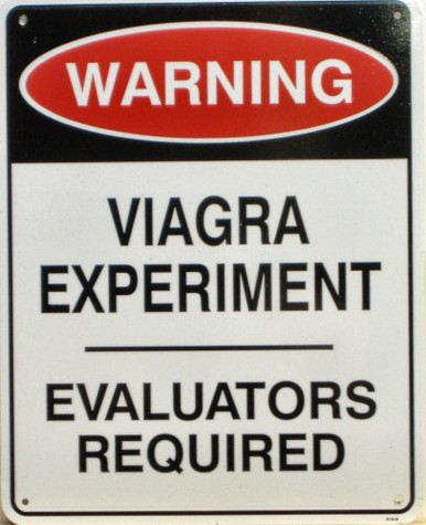 VIAGRA EXPERIMENT SIGN