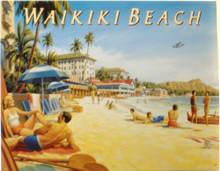 WAIKIKI BEACH SURF SIGN
