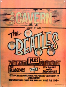 Photo of BEATLES CAVERN CLUB SIGN, WHERE THE BEATLES GOT THEIR BIG BREAK, AND THE REST IS HISTORY
