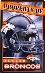 DURABLE PLASTIC FOOTBALL SIGN 7 1/4" w X 12" h WITH HOLE(S) FOR EASY MOUNTING

GREAT SIGN FOR A DENVER BROCONS FAN'S COLLECTION, VERY COLORFUL AND DETAILS