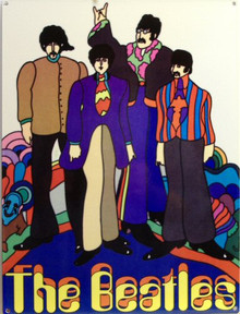 Photo of BEATLES YELLOW SUBMARINE GRAPHICS AND COLOR TRUE TO THE MOVIE