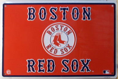 GREAT SIGN FOR ANY BOSTON RED SOX FAN, GREAT COLORS AND DETAIL