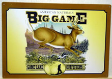Photo of BIG GAME FEATURES A BUCK RUNNING, IT HAS RICH OUTDOOR COLORS AND GREAT GRAPHICS