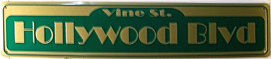 THIS LONG STREET SIGN MEASURES 24" W X 5" H WITH HOLES FOR EASY MOUNTING
THIS SIGN IS OUT OF PRODUCTION AND WE HAVE ONLY ONE LEFT.