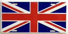 Photo of BRITISH UNION JACK LICENSE PLATE