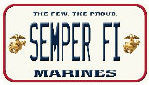 THIS METAL LICENSE PLATE MEASURES 12" X 6" 
WITH SLOTS FOR EASY MOUNTING
THIS IS A SPECIAL ORDER LICENSE PLATE THAT TAKES
ABOUT 3 WEEKS FOR DELIVERY