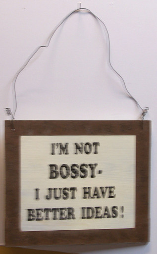 THIS SMALL HUMOROUS WOOD & WIRE SIGN MEASURES 7 1/2" X  6  1/4"OVERALL
THIS SIGN IS OUT OF PRINT WE HAVE ONLY SEVEN LEFT
