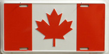 Photo of CANADA FLAG LICENSE PLATE