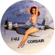 CORSAIR
Sign Size: 14" Dia. With Pre-drilled Hole(s) for easy hanging
Material: HEAVY DUTY Metal SUBLIMATION PROCESS