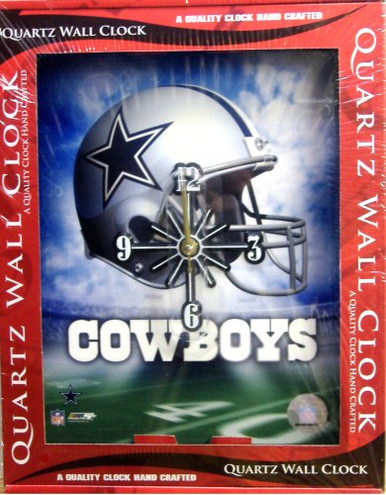 Photo of DALLAS COWBOYS CLOCK GREAT COLORS AND GRAPHICS,ONLY ONE LEFT!