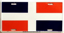 Photo of DOMINICAN REPUBLIC FLAG LICENSE PLATE