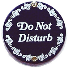 Photo of DO NOT DISTURB SMALL PORCELAIN SIGN