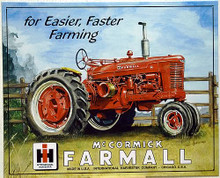 Photo of FARMALL M TRACTOR SIGN HAS GREAT COLORS AND SHARP DETAILS