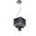 Zeev Lighting Easton Collection Chrome With Smoke Crystal Pendant Ceiling Light MP40020/4/CH-SM