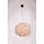 Zeev Lighting Nami Collection Shaded Pendant Ceiling Light P30023XL/1/CH-WH