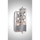 Zeev Lighting Imbrium Collection Silver Leaf Wall Sconce WS70009/1/SL