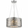 Worldwide Lighting Aramis Collection 6 Light Drum Round crystal Chandelier W83143C16