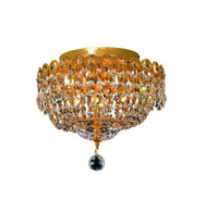 Empire Flush mount crystal chandeliers KL-41037-1210-G