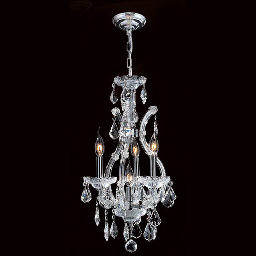 4 Light Maria Theresa mini crystal Chandeliers KL-41039-4-C