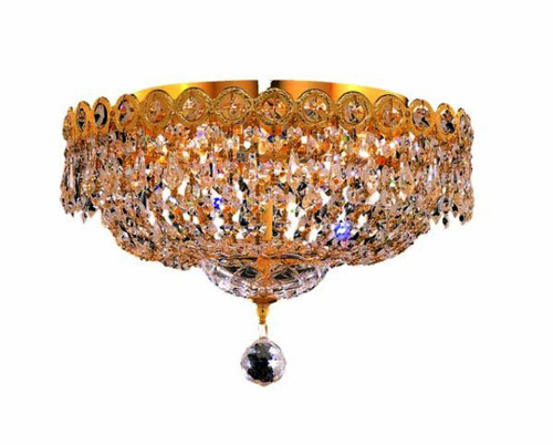 Empire Flush mount crystal chandeliers KL-41037-1410-G
