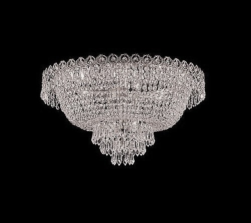 Flush mount crystal chandeliers KL-41037-1810-C
