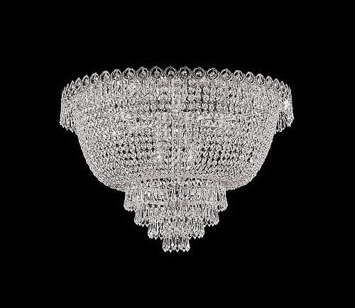 Flush mount crystal chandeliers KL-41037-2012-C
