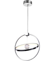 LED Chandelier with Chrome Finish 1054P17-601