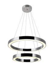 LED Chandelier with Polished Nickel Finish 1131P20-2-613