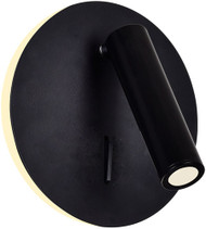 LED Sconce with Matte Black Finish 1241W6-101