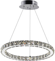 LED  Chandelier with Chrome finish 5080P16ST-R