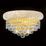 Crystal wall sconces empire style KL-41035-126-G