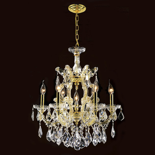 6 Light Maria Theresa crystal chandeliers KL-41039-20-G