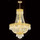Empire crystal chandeliers KL-41037-16-G