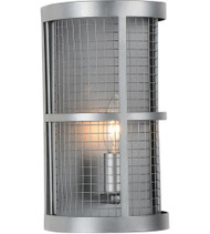 1 Light Wall Sconce with Gray finish 9916W6-1-213