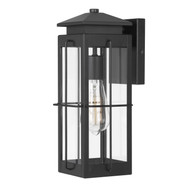 Saybrook 13‘’ 1-Light Matte Black Painted Outdoor Wall Sconce Lamp