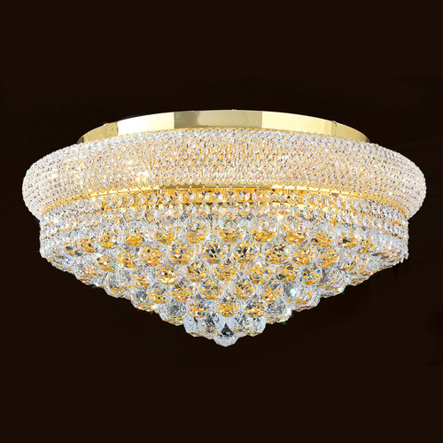 Bagel Crystal flush mount chandeliers KL-41035-2412-G