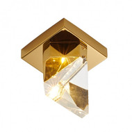 Canada LED 4 inch Brass LED Flush Mount Ceiling Light