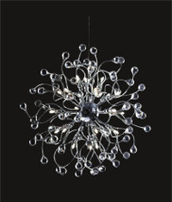 Spider crystal chandelier KL-41050-2424-C ball