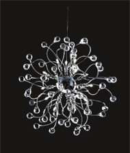 Spider crystal chandelier KL-41050-2222-C Ball