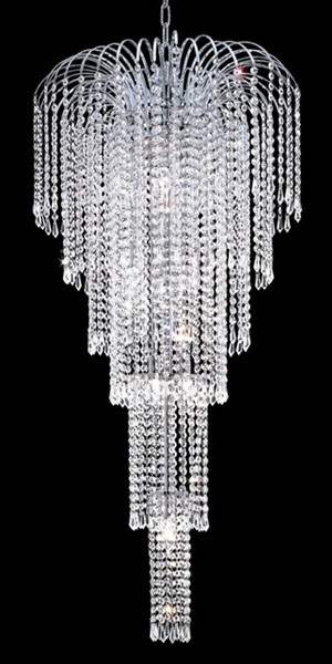 Waterfall crystal chandeliers KL-41043-2150-C
