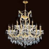 19 Light Maria Theresa Crystal Chandeliers KL-41039-30-G