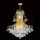 Contour Crystal Chandeliers KL-41038-22-G