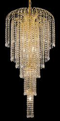 Waterfall crystal chandeliers KL-41043-1942-G