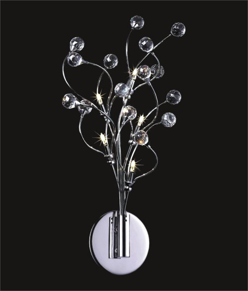 Spider crystal wall sconce KL-41050-1016-C Ball