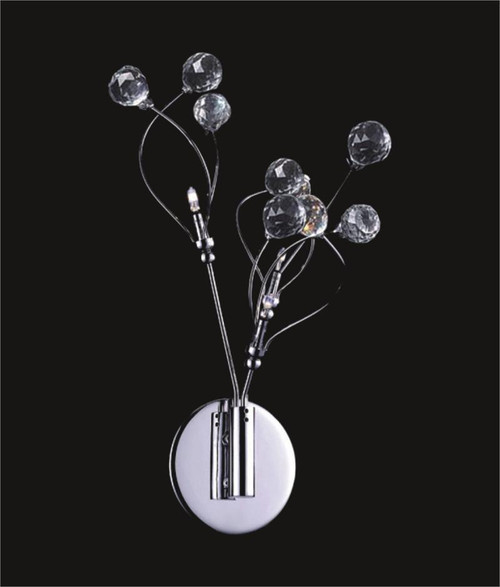 Spider crystal wall sconce KL-41050-1014-C Ball