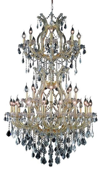 34 Light Maria Theresa crystal chandeliers KL-41039-3655-G
