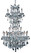 25 Light Maria Theresa crystal chandeliers KL-41039-3050-C