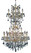 25 Light Maria Theresa crystal chandeliers KL-41039-3050-G